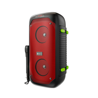 KLS-100-200-2 KlipX parlante Karaoke boomfire TWS 1200Watts microfono - Imagen 1