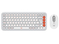 m3491-2 Logitech Pop Icon Combo Off White - Esp - Lat - Imagen 1