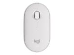 Logitech Pebble Mouse 2 M350s Tonal Off-White LAT - Imagen 4