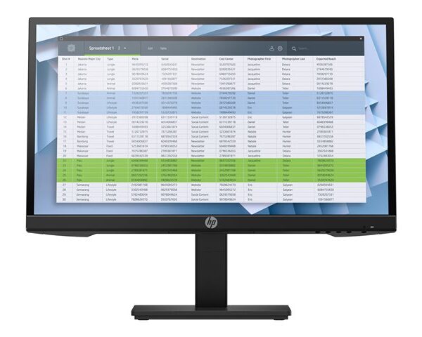 HP P22 G4 21.5in Monitor HDMI VGA DP