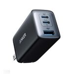 Anker Cargador - Anker PowerPort III 3-Port 65W Black