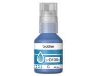 BTD100C-m-1 Brother BTD100C Cyan Ink botella - Imagen 1