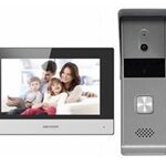 Hikvision Kits - Videoportero Hibrido 7" 4-Hilos 720p Ext. I