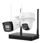 HIK Kits NVS - 4CH  + 1 x Bullet + 1 x Torret  WIFI 6