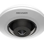 HIK Mini Fisheye 5MP 180 IR 8mt AcuSense WDR POE