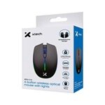 Xtech Mice - Xtech Mse Wls with light 2.4 GHz 4-button 3200d