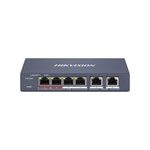 HIK Switch 4 Puertos 1 HiPOE + 2 x 10/100 Mbps 60W 300mt