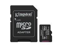 m4241-1 Kingston Flash Memory Cards - KNG 64GB microSD Canvas Select - Imagen 1