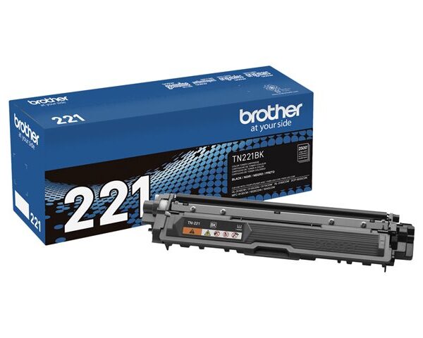 BROTHER TONER TN-221BK PARA 2500 PAGiNAS NEGRO