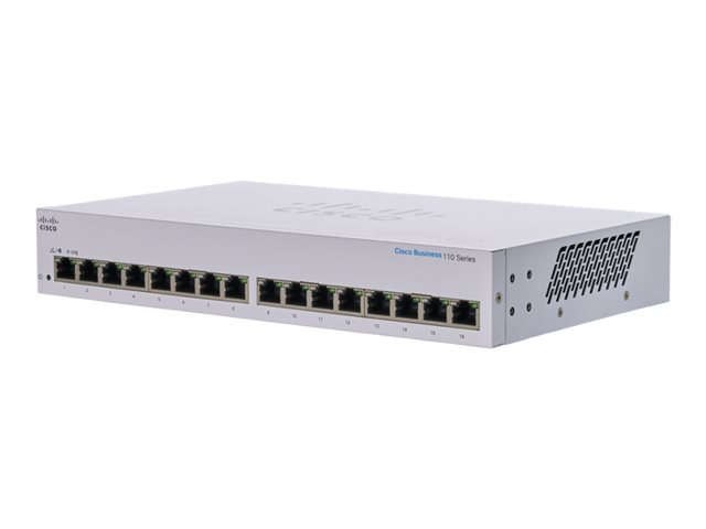 08fa7604-1bb9-4c60-a0d8-3775c92474ed Cisco Switch CBS110 Unmanaged 16-port GE - Imagen 1
