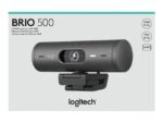 Logitech Webcam Brio 500 Grafito - Imagen 7