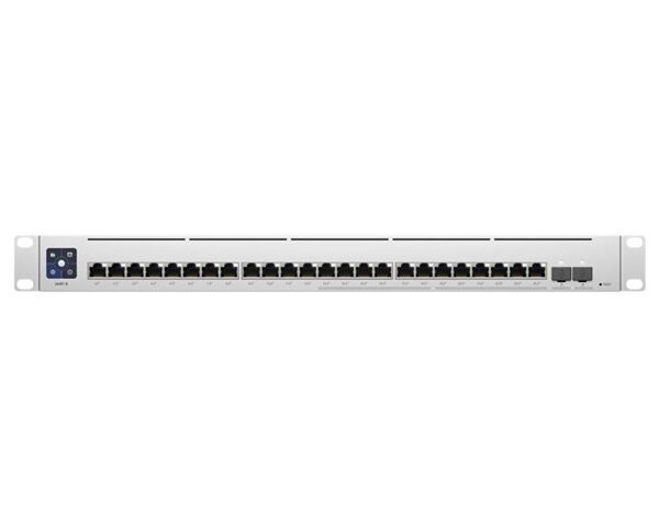UBQ Switch 24p PoE 400W 2SFP+ MixSpeed L3 Rack