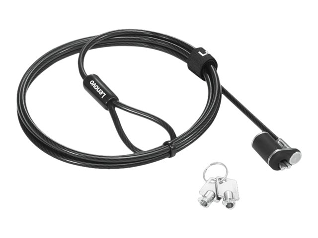 407c34a6-f33e-41f7-91e1-5ce1f8ff5131 Lenovo NanoSaver Essential Security cable lock - 1.5 m - for ThinkBook 14s Yoga G2 IAP ThinkPad L13 - Imagen 1