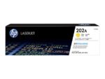 HP 202A Yellow Laserjet Toner Cartridge 1300 Pages
