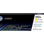 HP 202A Yellow Laserjet Toner Cartridge 1300 Pages