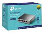 TP-LINK TL-SG1005P Switch 5xGigabit 4PoE+ LongPoE 65WBudget - Imagen 5