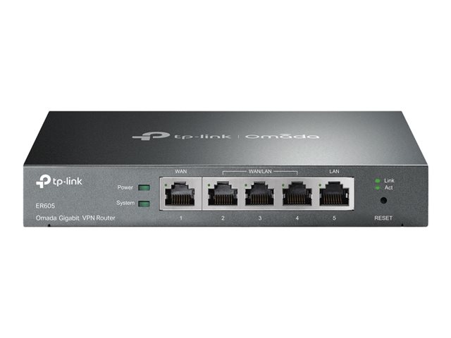 6630d317-4b0a-426e-bb1d-4beaa8b08a5c TP-LINK OMADA ER605 Gigabit Multi-WAN VPN Router - Imagen 1