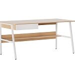 Xtech Desk Sgl Lvl w/Drawer/shelf XTF-CD207