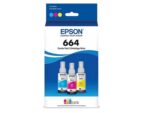Epson Botella  T664520-3 Pack color set L120 L1300 L121 - Imagen 2