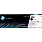 HP 222X HIGH YIELD BLACK ORIGINAL LASERJET TONER CARTRIDGE