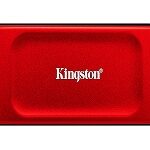 Kingston SSD Externo 1TB XS1000 USB 3.0 RED