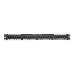 PANDUIT PATCH PANEL CAT.6 24P NEGRO