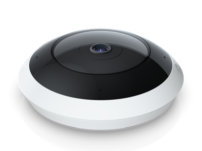 ES001UBQ93-3-l UBQ Camara Fisheye 360ø 2K Blanca - Imagen 1