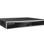 HIK NVR 16ch POE Capacidad 2HDD AcuSense 160Mbps 4K H265