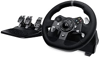 Logitech-G923-Racing-Wheel-200 Logitech G923 Racing Wheel Wheel and pedals set - Wired - Black - for Sony PlayStation 4 - Imagen 1