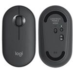 Logitech Mouse Bluetooth Pebble Mouse 2 M350s Grafito