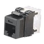 Panduit Netkey Modulo Keystone CAT6A UTP Negro