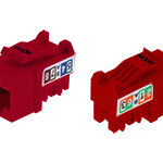 NEXXT Keystone Jack Cat6 Sin Blindaje 110 Type Rojo