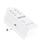 Forza Protector de Voltaje Zion 220V 900J/1500W. BLANCO