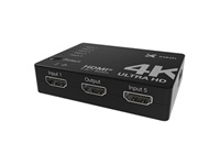 XHA-430m Xtech 5-port to 1 HDMI switch 4KUHD w remote control XHA-430 - Imagen 1