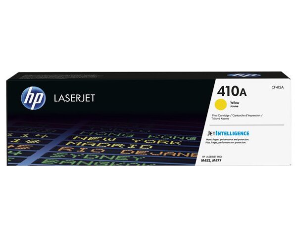 HP 410A YELLOW LASERJET TONER CARTRIDGE