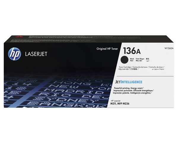 HP 136A Black Original LaserJet Toner Cartridge
