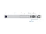 UBQ Gateway-Router, 8p+ 2p SFP+1 bahia 3,5" 128gb integrado - Imagen 2