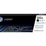 HP 202A BLACK LASERJET TONER CARTRIDGE 1400 PAGS