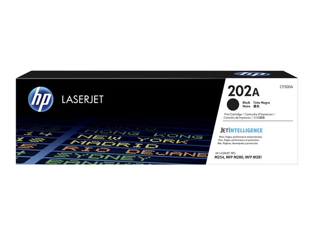 fe857199-bf90-42b3-8908-f0380aa6e7d0 HP 202A BLACK LASERJET TONER CARTRIDGE 1400 PAGS - Imagen 1
